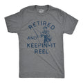 Retired And Keepin It Reel Men's T Shirt product image 1