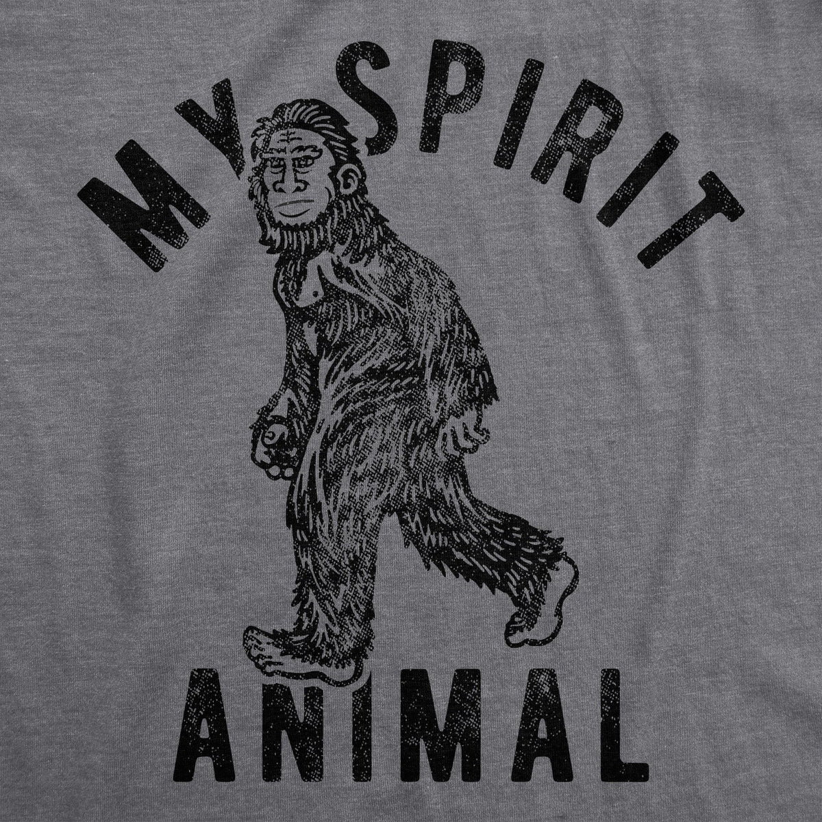 My Spirit Animal: Bigfoot Men's T Shirt product image 3