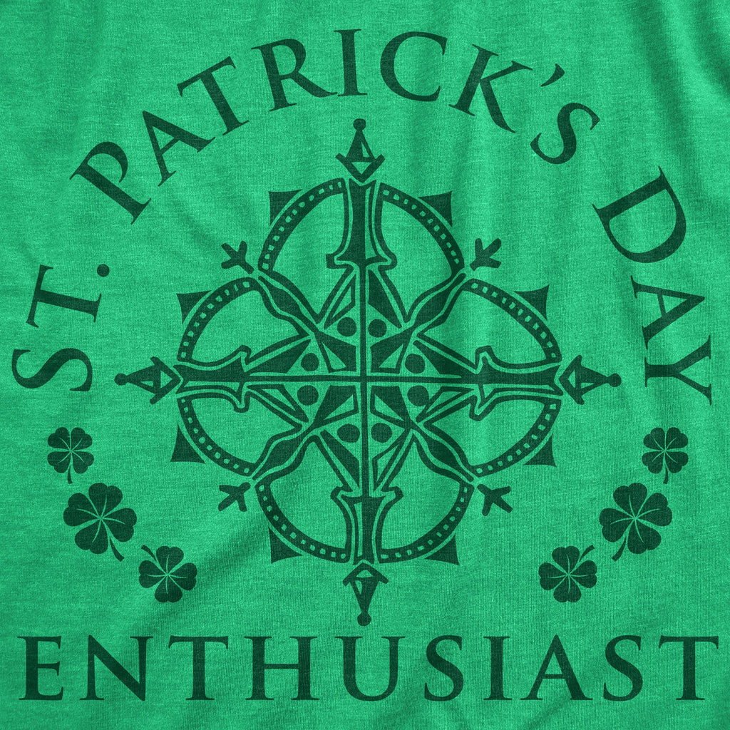 St. Patrick's Day Enthusiast Men's T Shirt product image 3