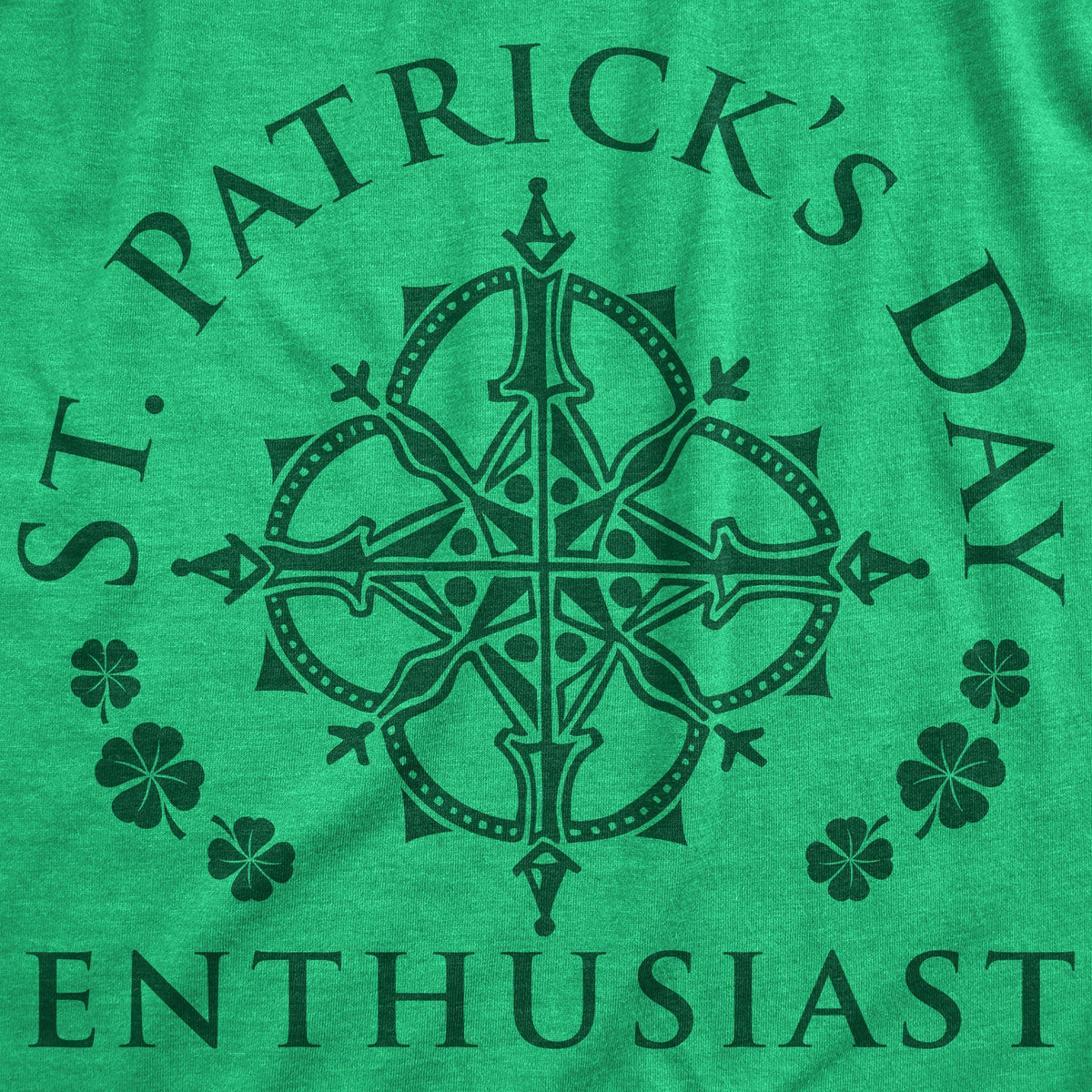 St. Patrick's Day Enthusiast Men's T Shirt product image 3