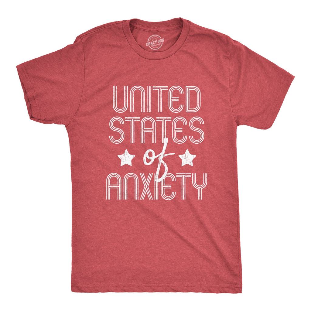 United States Of Anxiety Men's T Shirt product image 1