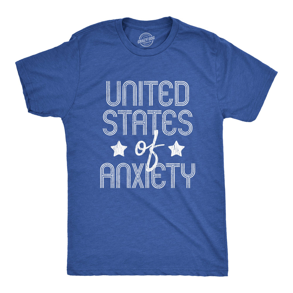 United States Of Anxiety Men's T Shirt product image 6