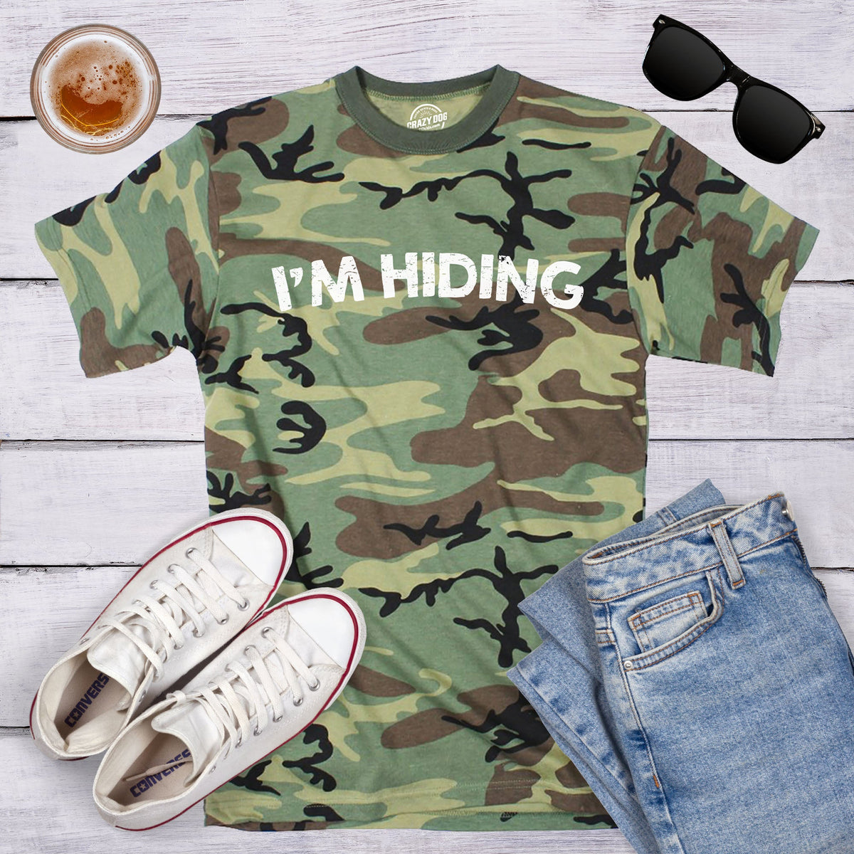 I'm Hiding Men's T Shirt product image 2