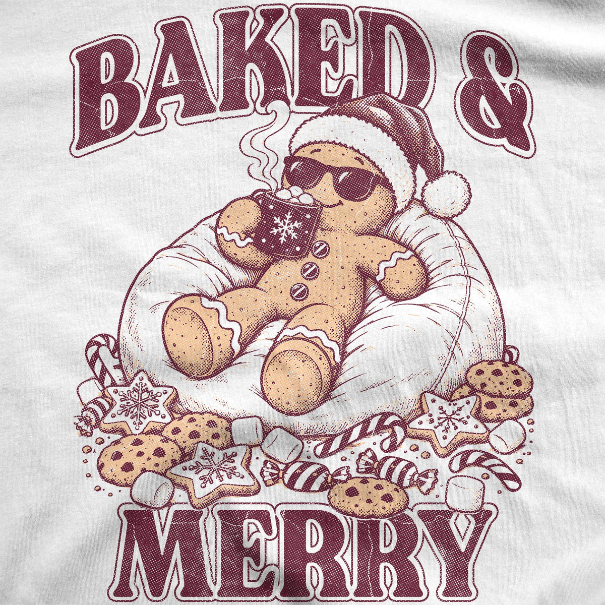 Baked And Merry Men's T Shirt product image 2