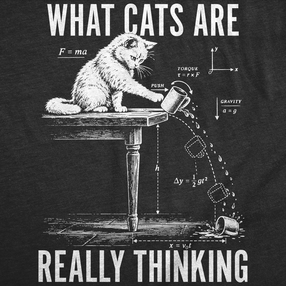 What Cats Are Really Thinking Men's T Shirt product image 2