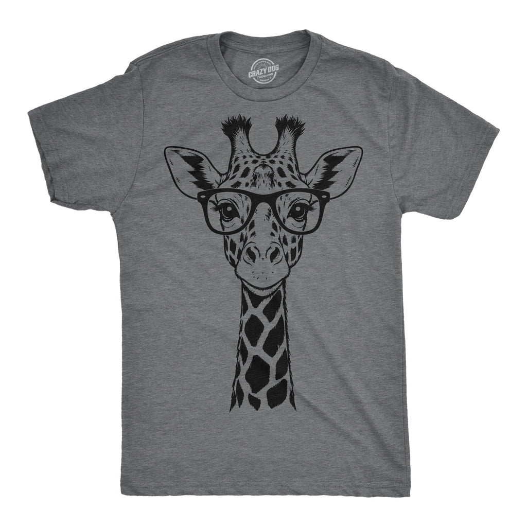 Giraffe Glasses Men's T Shirt product image 1
