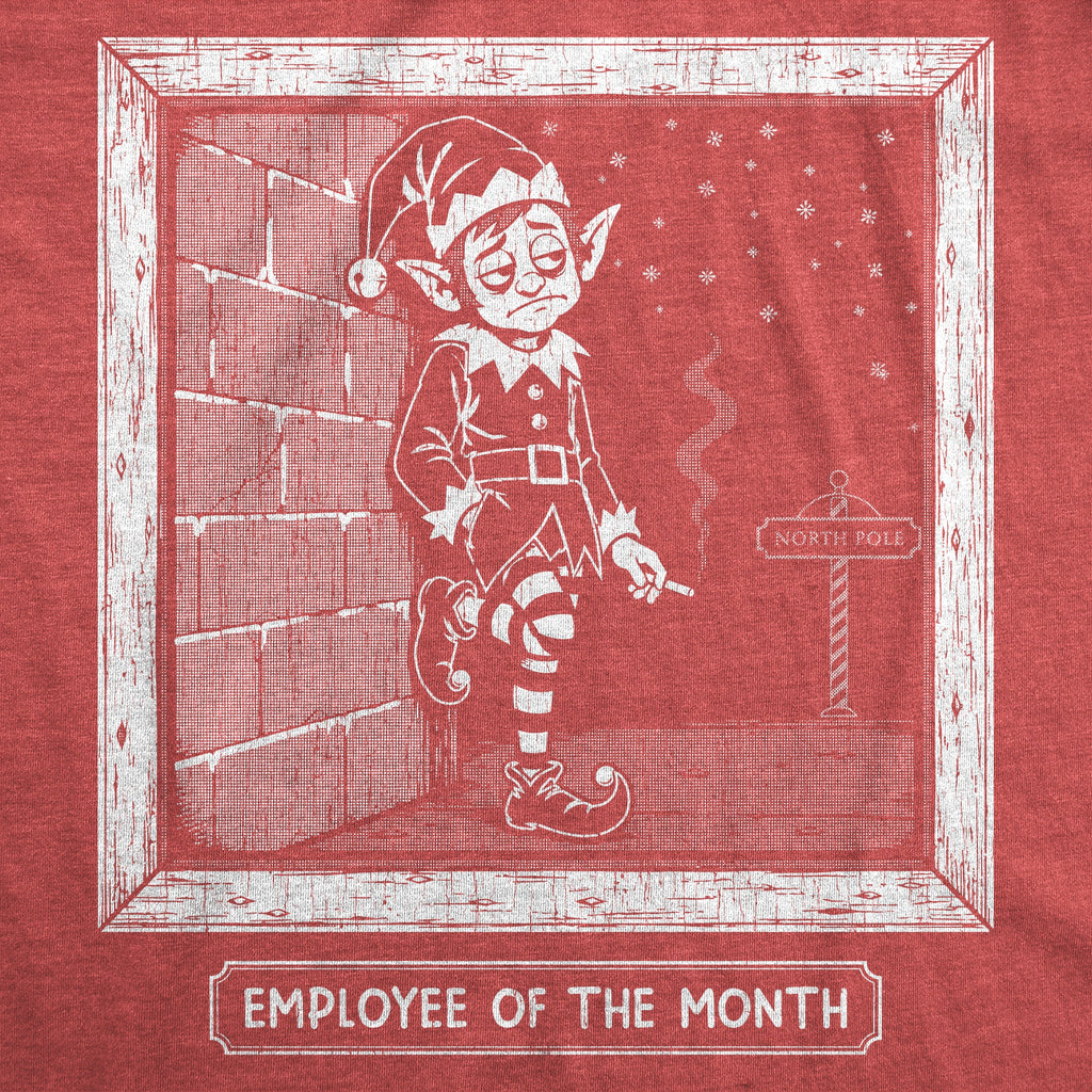 Employee Of The Month Santas Elf Men's T Shirt product image 2