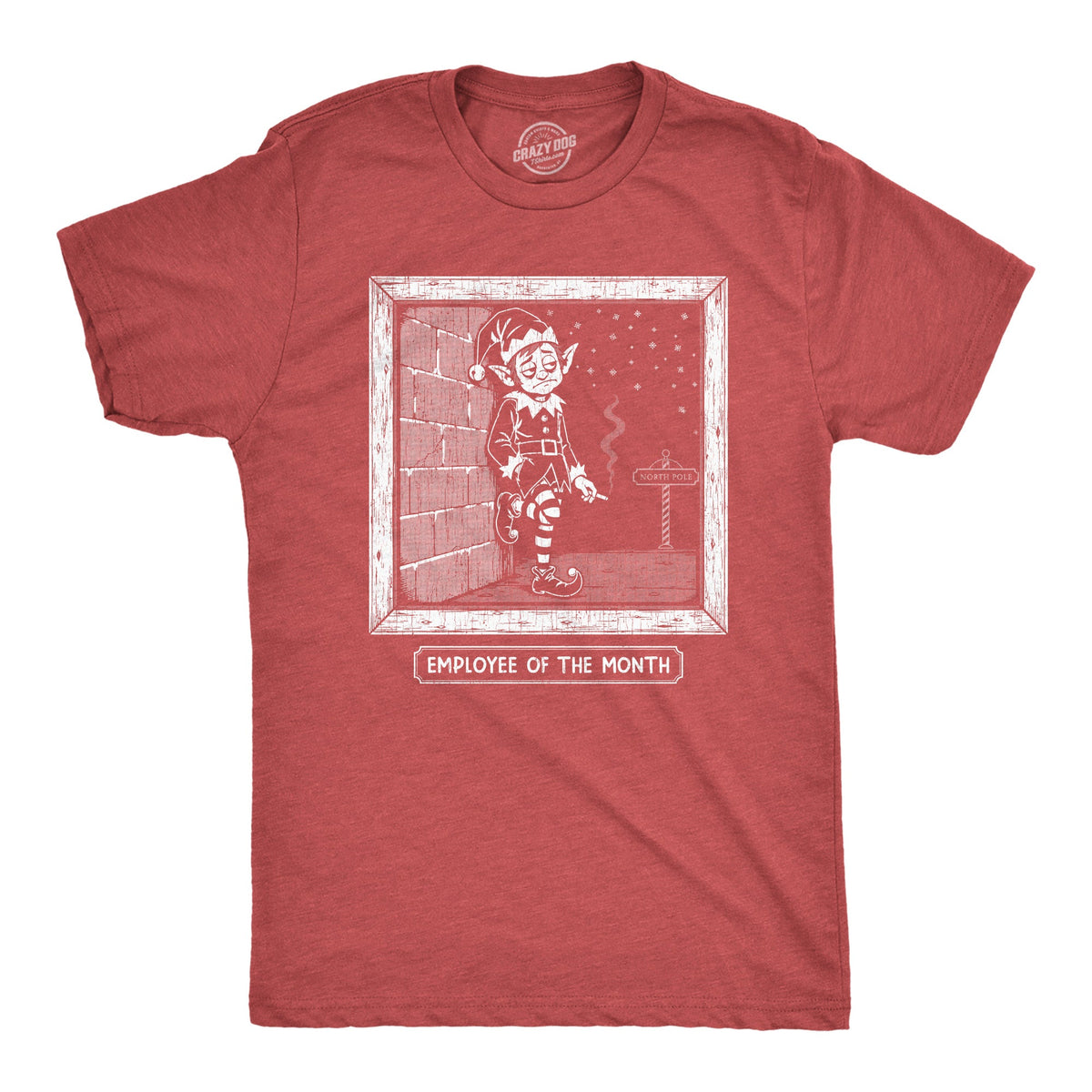Employee Of The Month Santas Elf Men's T Shirt product image 1