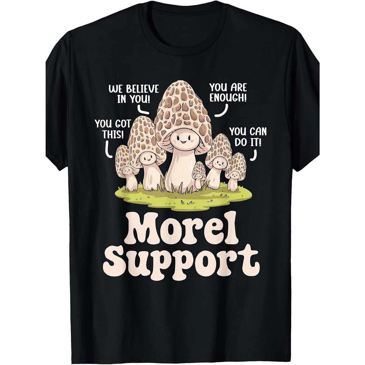 Morel Support Funny Mushroom Hunter T-Shirt Wild Forager product image 10