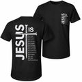 Men's Pure Cotton Short-Sleeve Graphic T-Shirt - Jesus and product image 1