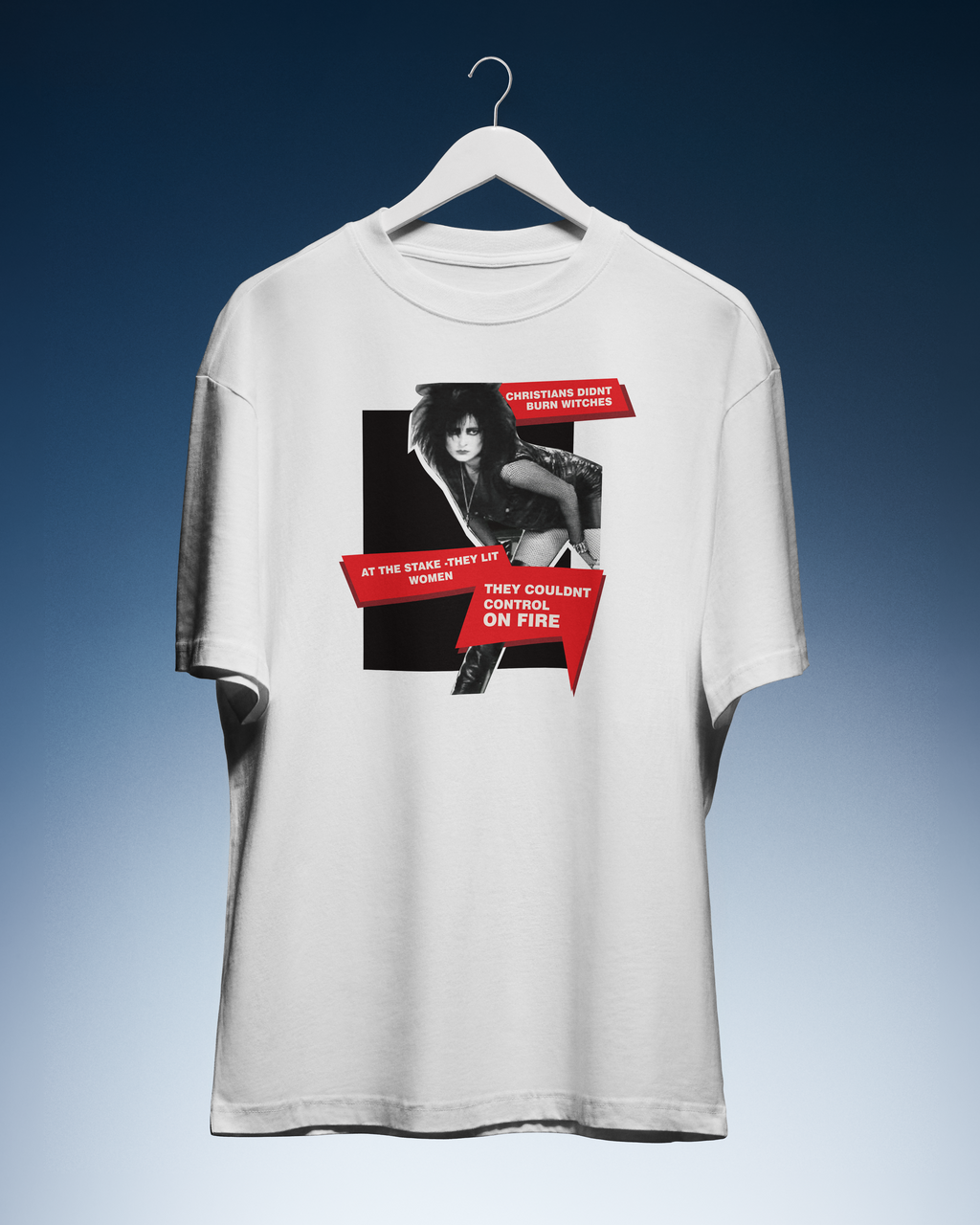 DIYANYONE Gothic Statement T-Shirt: Uncontrolled Women's product image 1