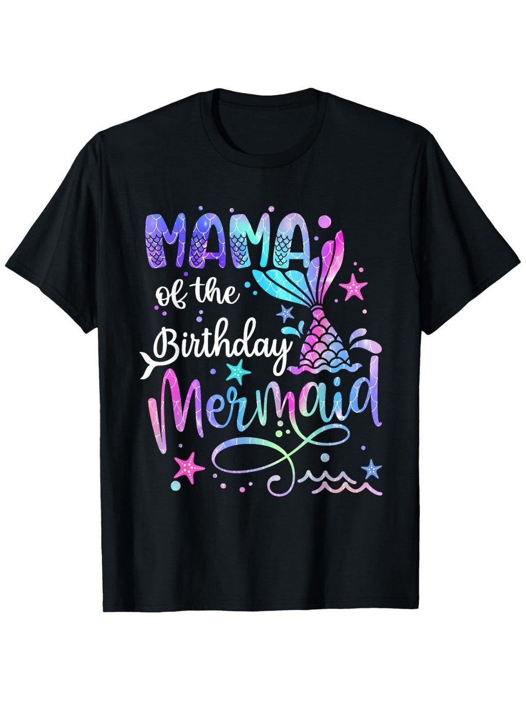 Mom Of The Birthday Mermaid Cute Matching Family Graphic product image 2