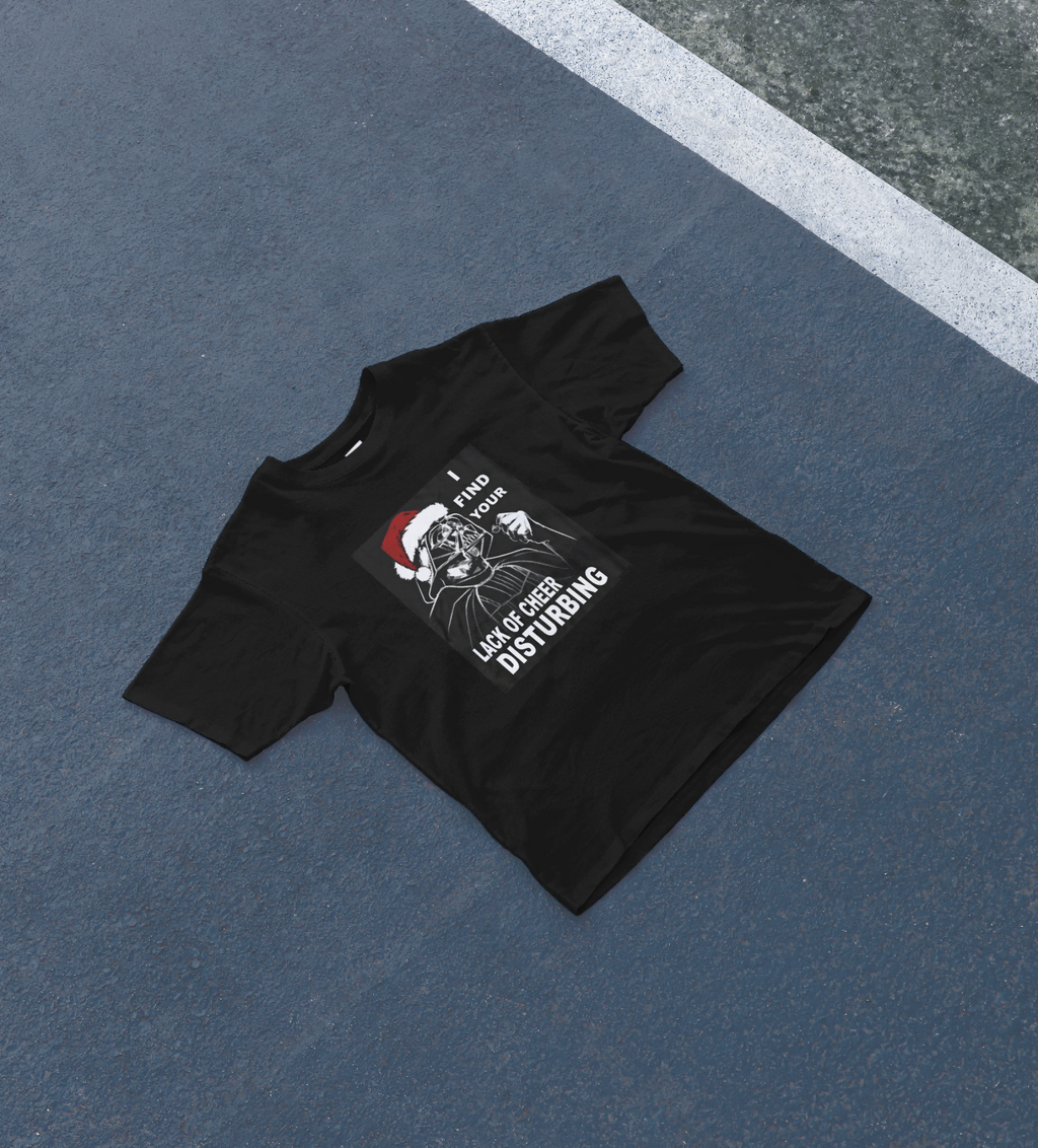 DIYANYONE Original Holiday Humor Tee: Santa Vader 'Lack of product image 6