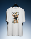 DIYANYONE Original "CASH KING" Teddy Bear Cotton Graphic product image 1