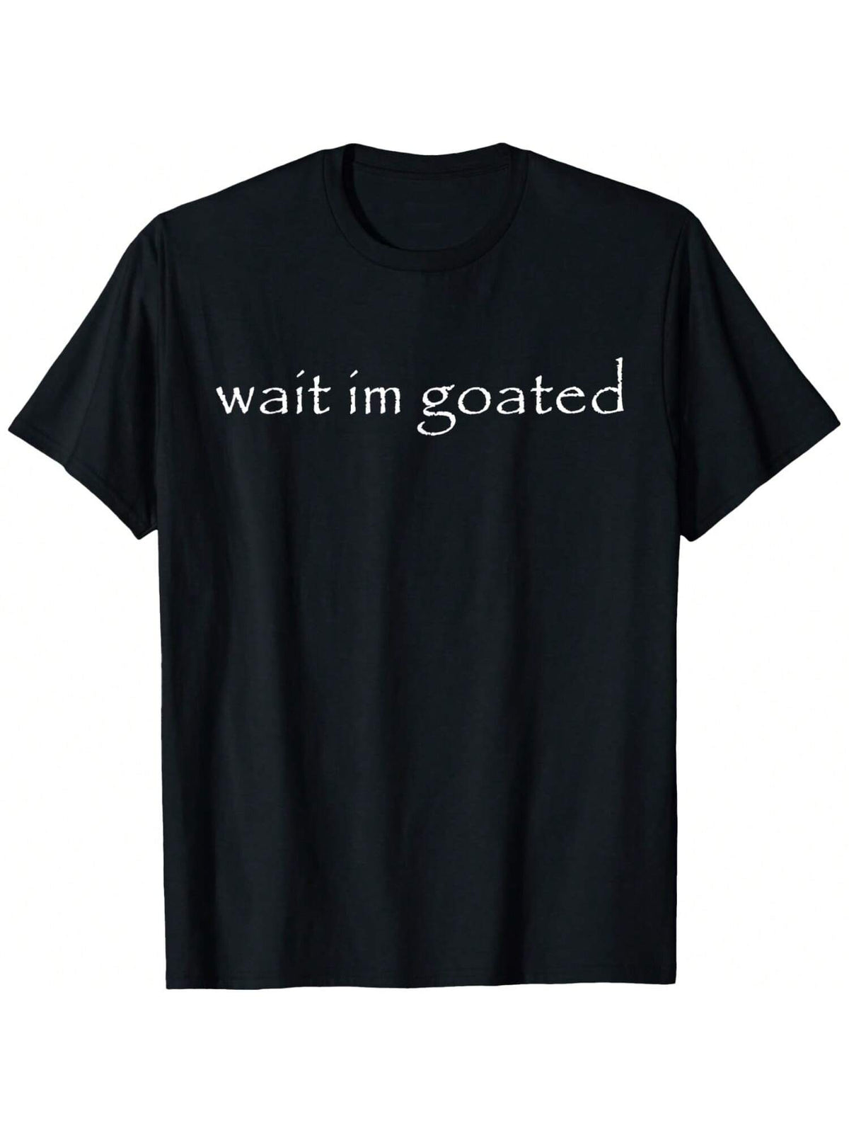 Wait I M Goated Funny Meme Printed T-Shirt, Men's product image 2