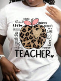 Women'S Teacher Appreciation T-Shirt, Short Sleeve product image 1
