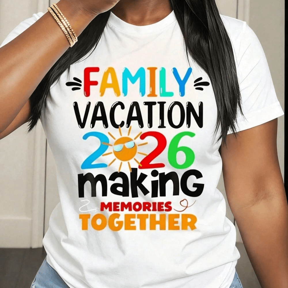 Family Vacation 2026 Making Memories Together T-Shirt product image 2