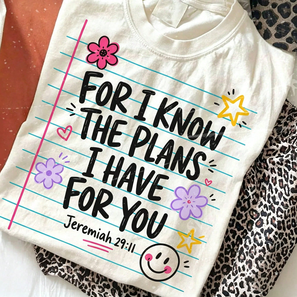 Christian Faith Jeremiah 29:11 Graphic T-Shirt for Women product image 2