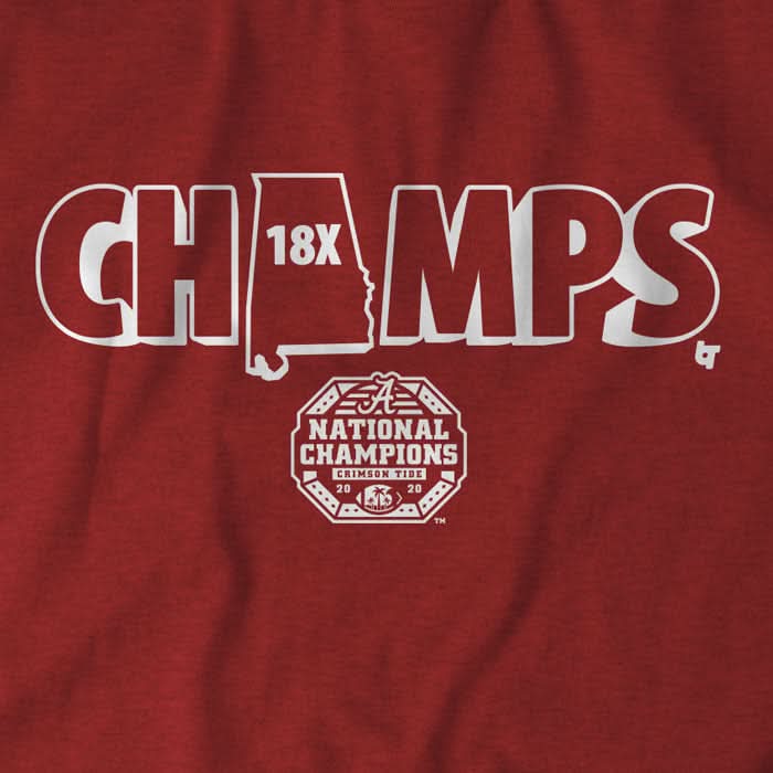 Alabama Football: 18x Champs product image 4