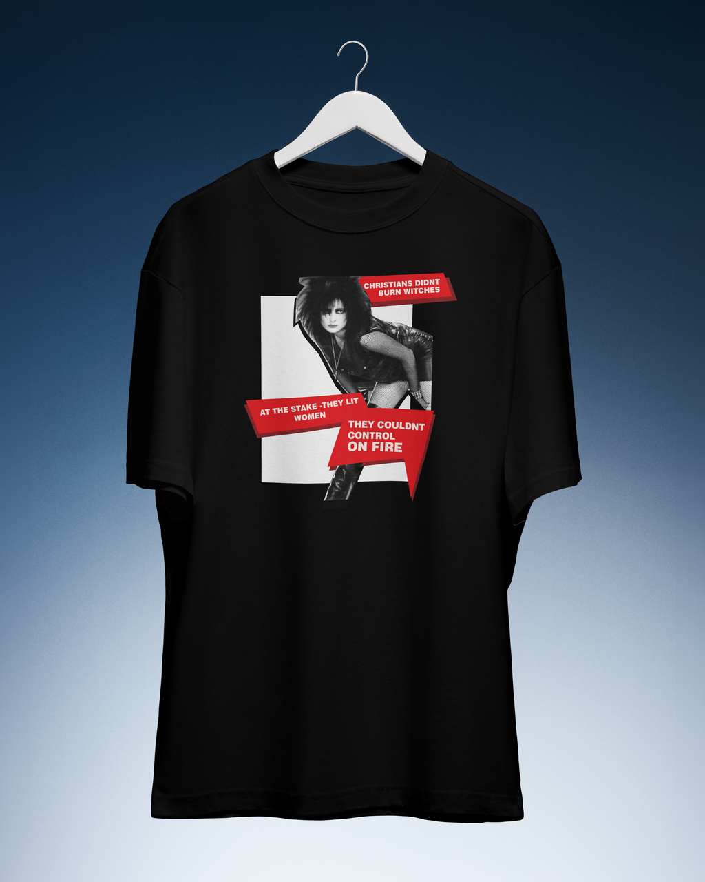 DIYANYONE Gothic Statement T-Shirt: Uncontrolled Women's product image 2