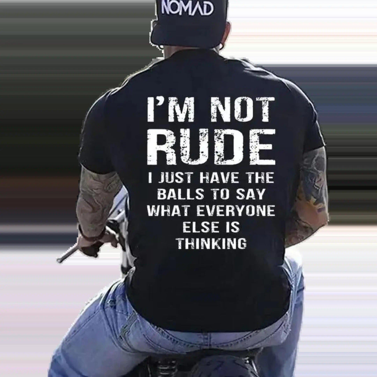 "I'm Not Rude I Just Have the Balls to Say What Everyone product image 1