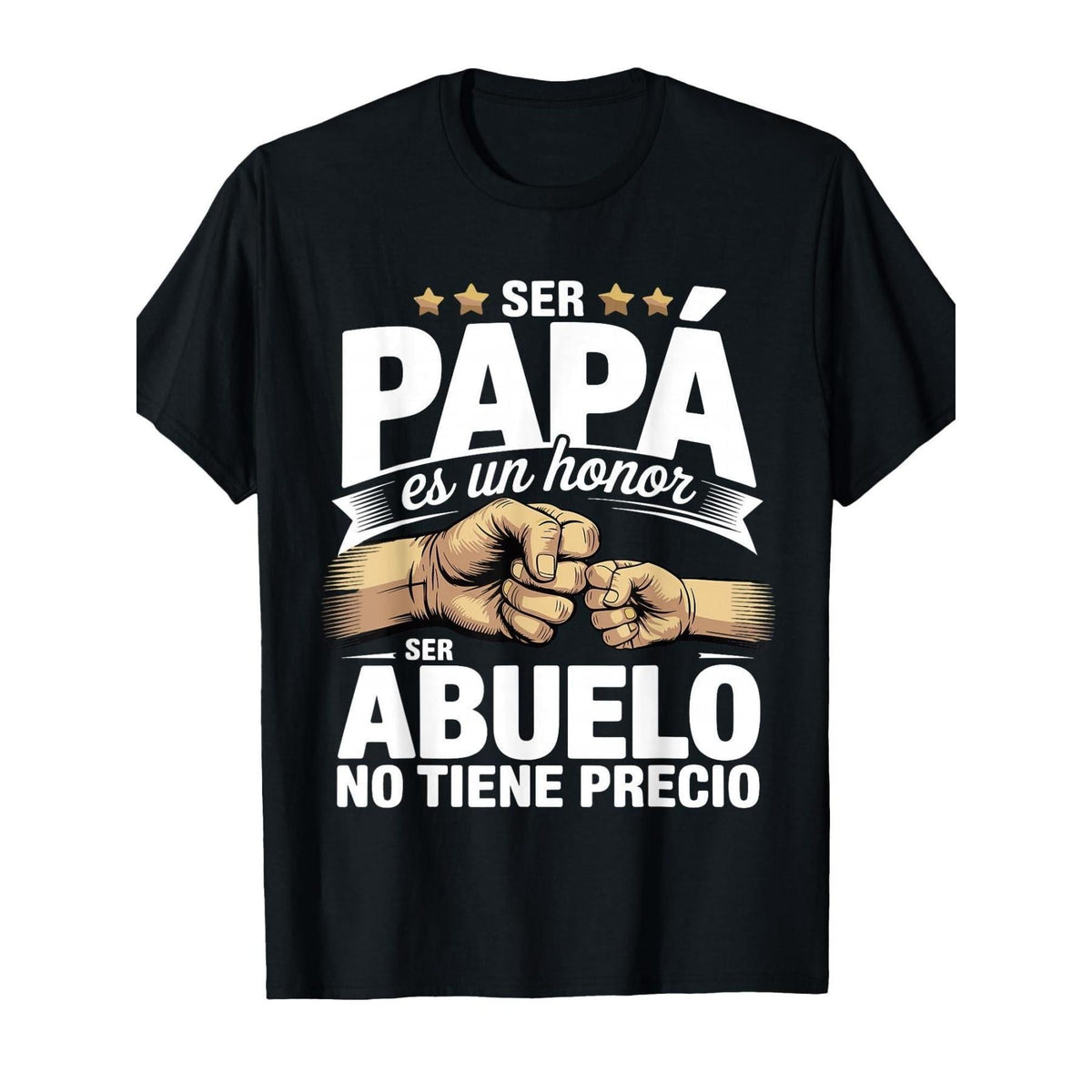 Men'S Spanish Ser Papa Es Un Honor Tshirt Suitable for product image 1