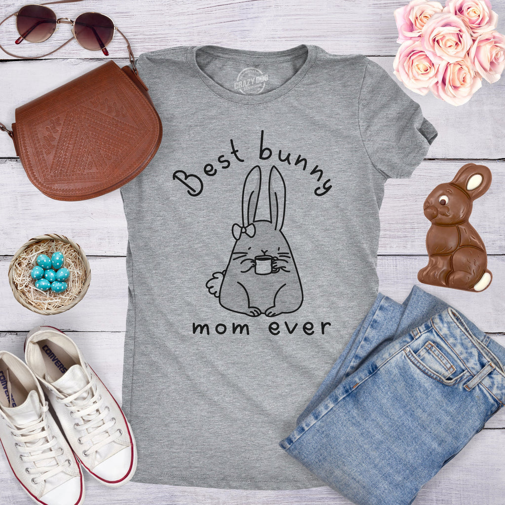Best Bunny Mom Ever Women's T Shirt product image 2