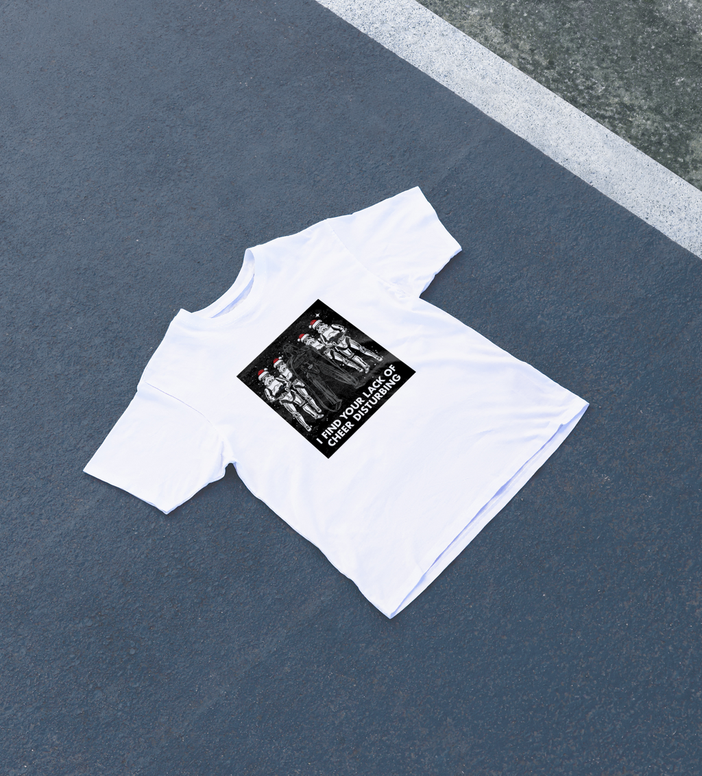 DIYANYONE Sci-Fi Quote T-shirt: Vader's Lack of Cheer product image 3