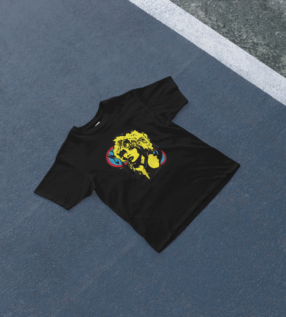 DIYANYONE Original Pop Art Tee: Bold New Wave Woman Graphic product image 6