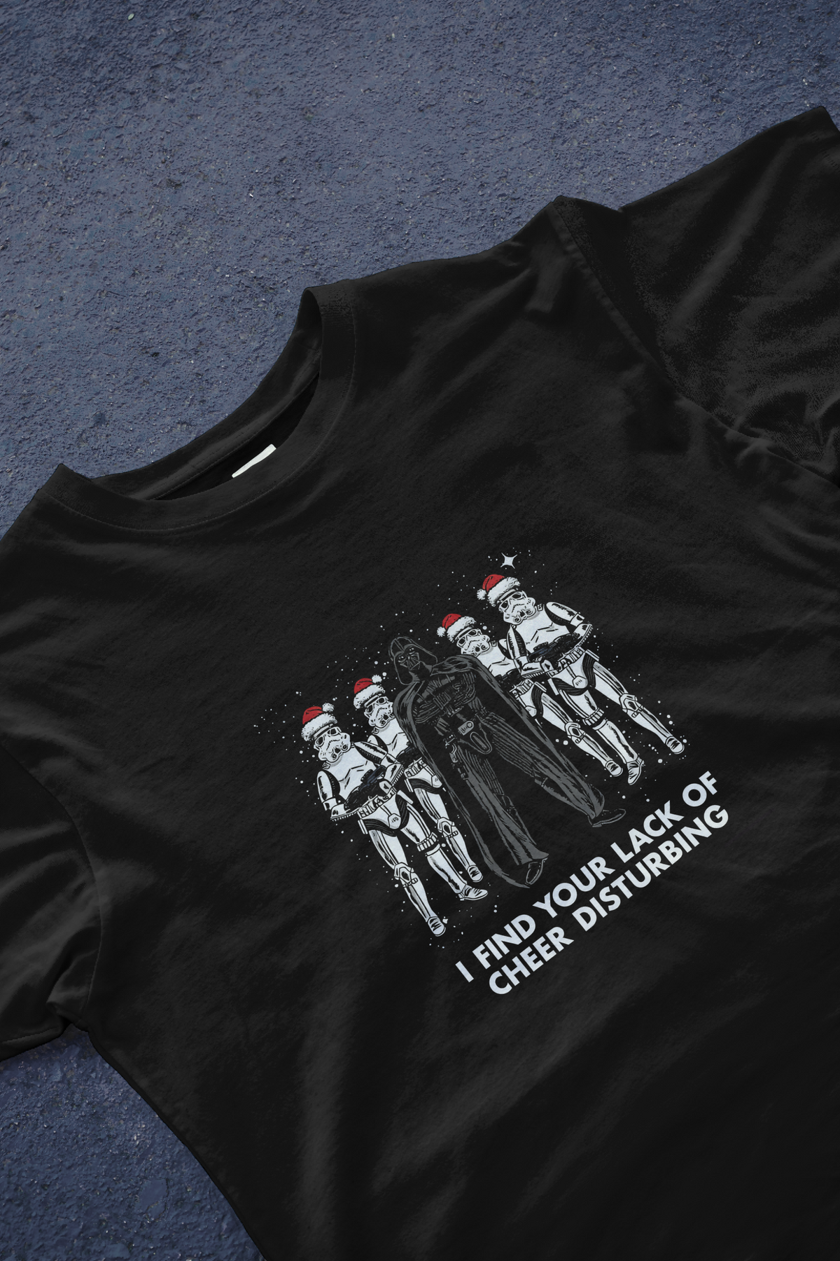 DIYANYONE Sci-Fi Quote T-shirt: Vader's Lack of Cheer product image 5