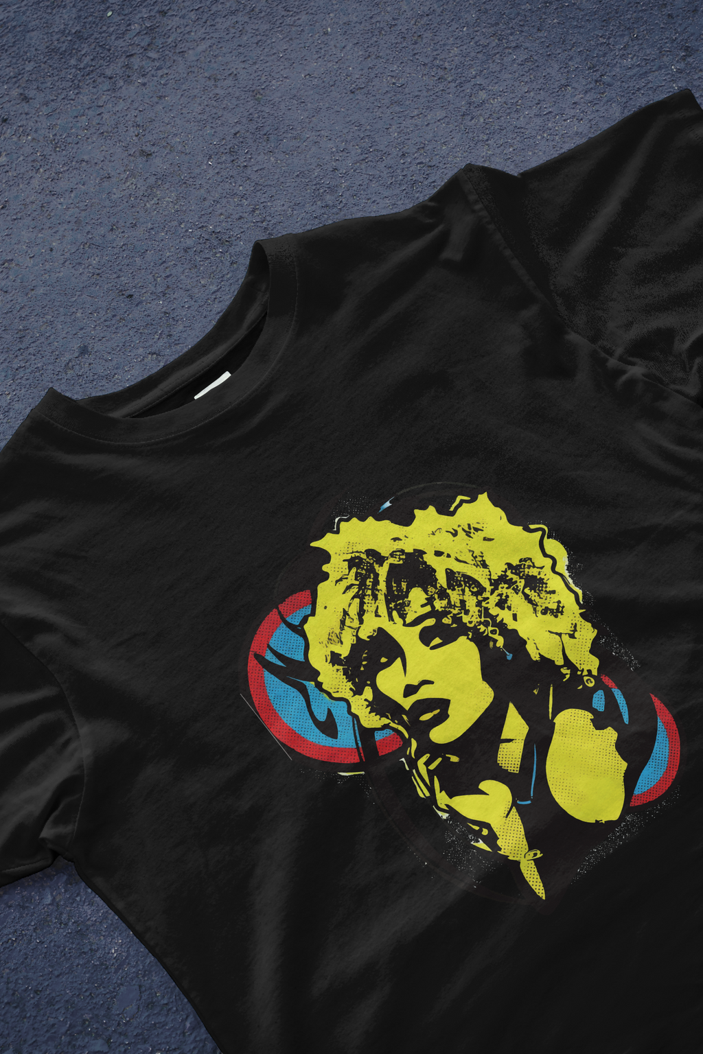 DIYANYONE Original Pop Art Tee: Bold New Wave Woman Graphic product image 5