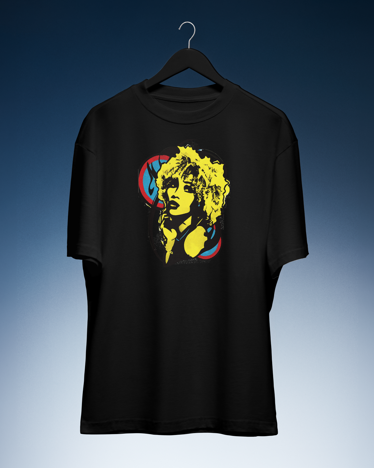 DIYANYONE Original Pop Art Tee: Bold New Wave Woman Graphic product image 4