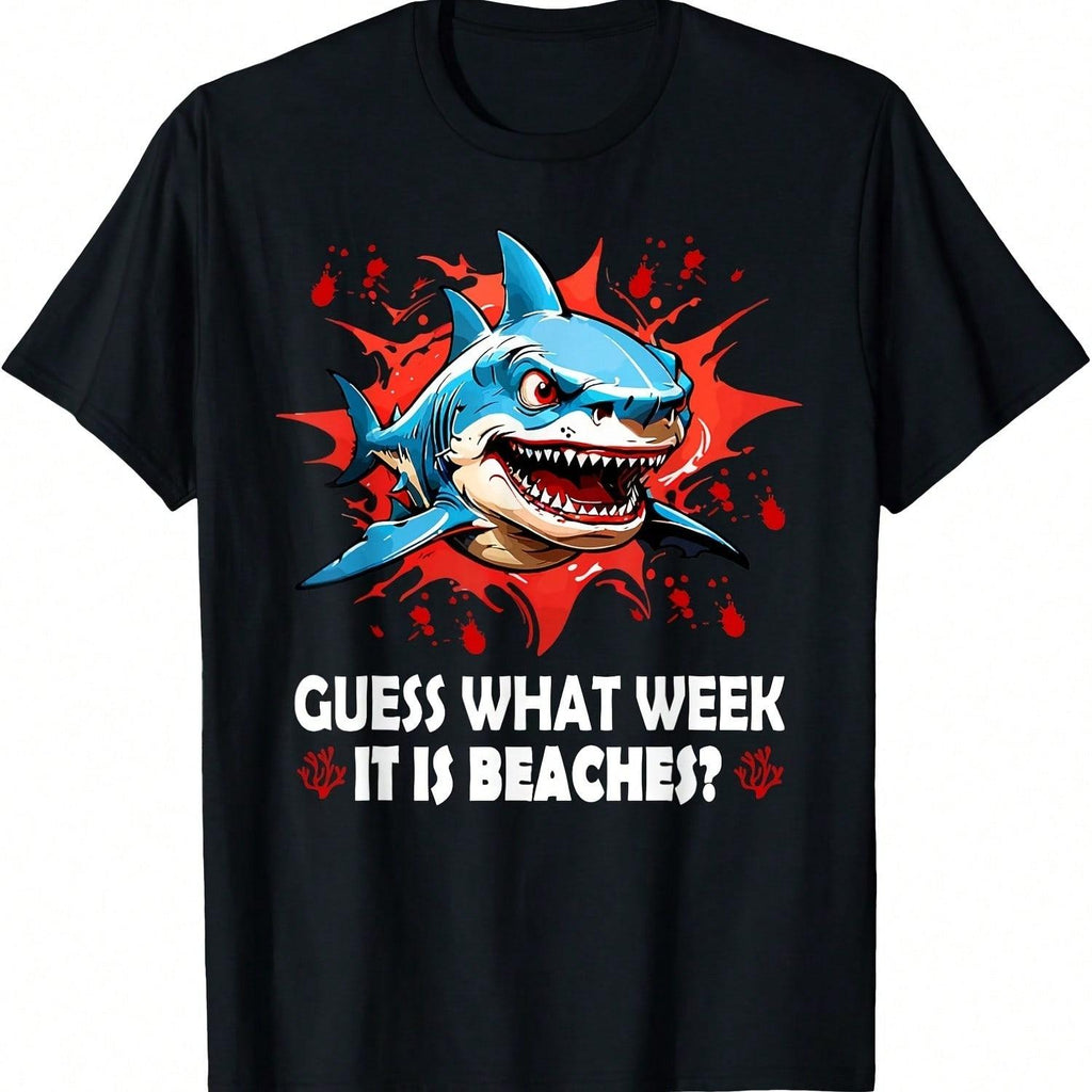 What Week It Is Funny Shark Joke Sarcastic Party Beach product image 10