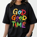 God Is Good All The Time Shirt Women Plus Size Christian product image 1
