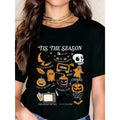 Women Casual Halloween Graphic Tee Tis The Season Witch product image 1