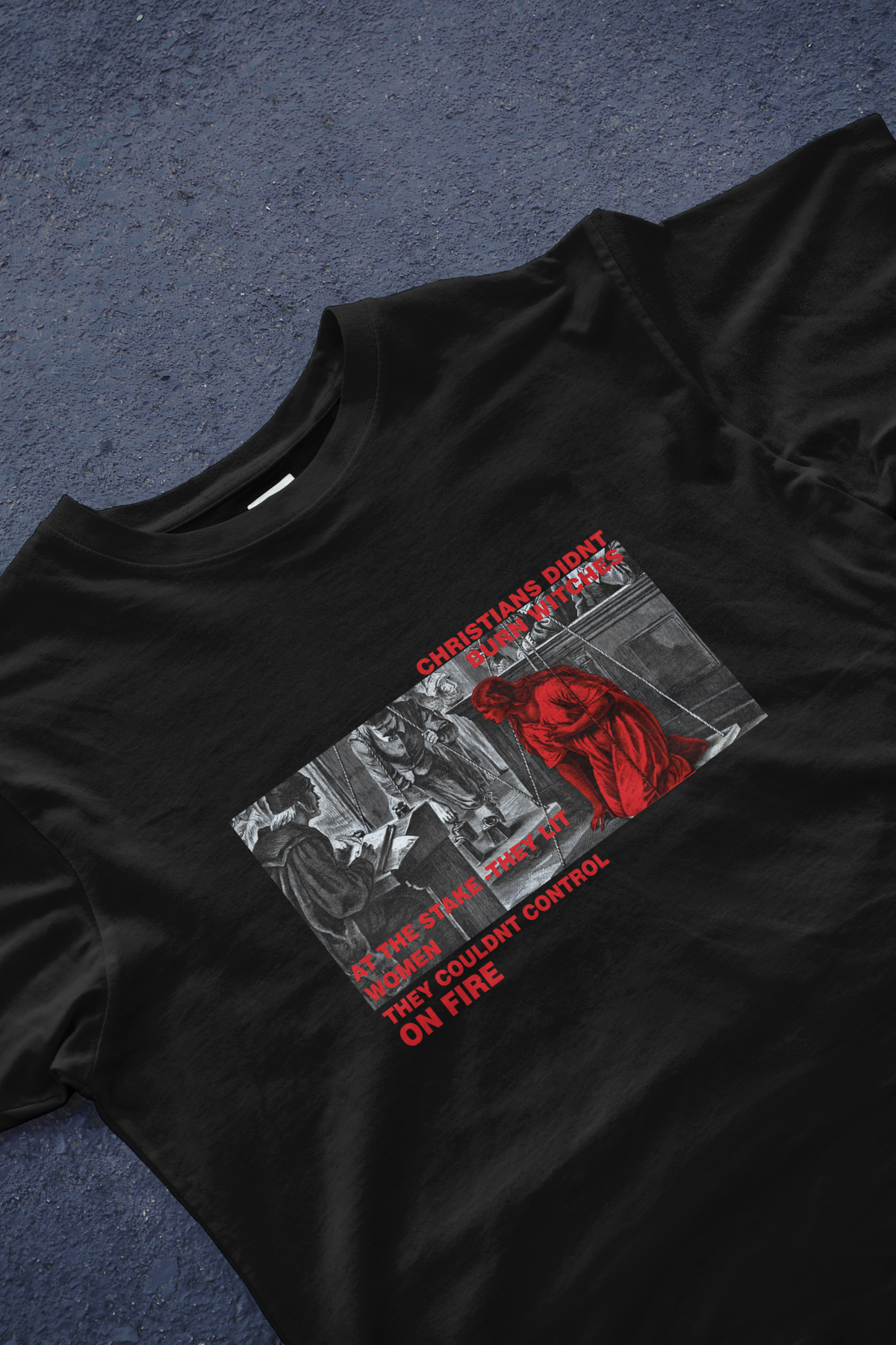 DIYANYONE Statement T-Shirt: Uncontrolled Women product image 5