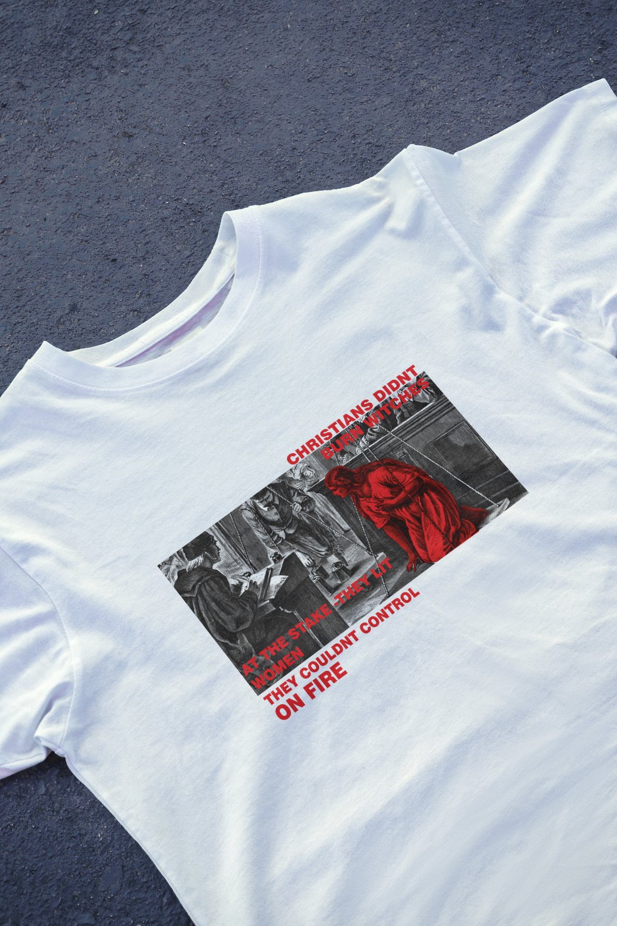 DIYANYONE Statement T-Shirt: Uncontrolled Women product image 3