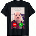 John Pork Is Calling Shirt Funny Men Women-Shirt Casual product image 1