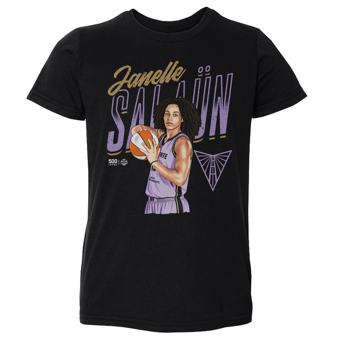 Janelle Salaun Golden State Valkyries Pose WHT product image 1