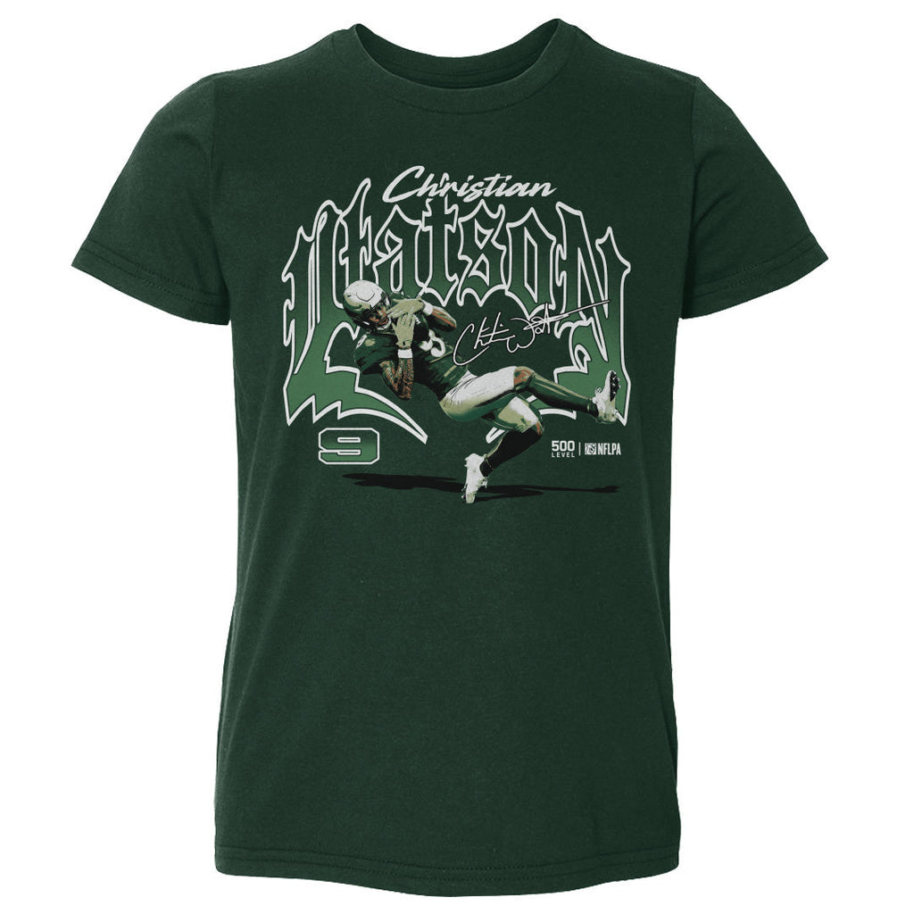 Christian Watson Green Bay Graphic WHT product image 1