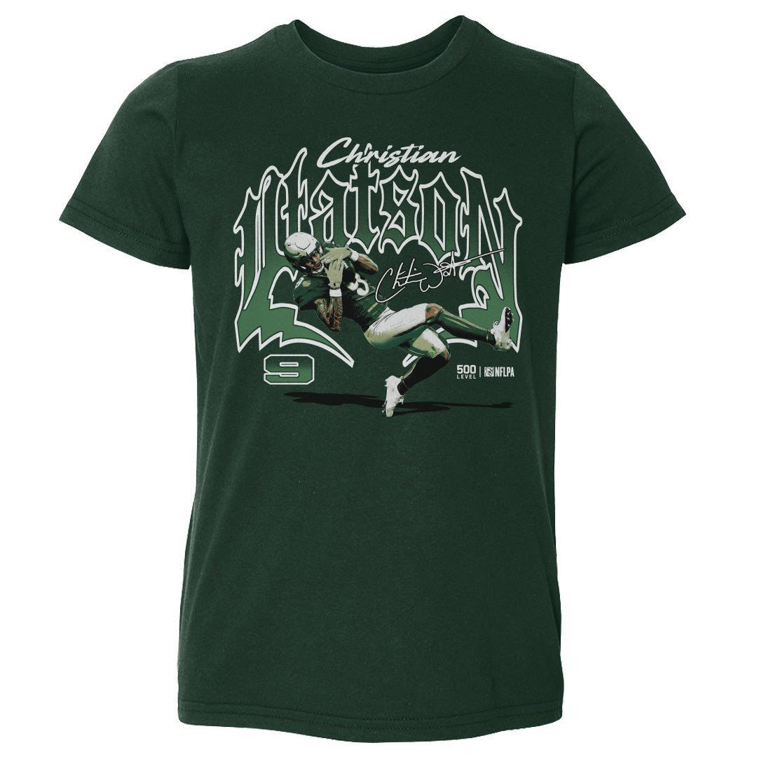 Christian Watson Green Bay Graphic WHT product image 1