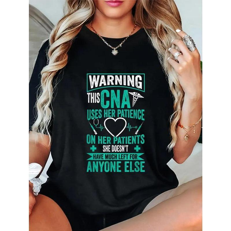 100% Cotton CNA Nurse - Certified Assistance T-Shirt Casual product image 1