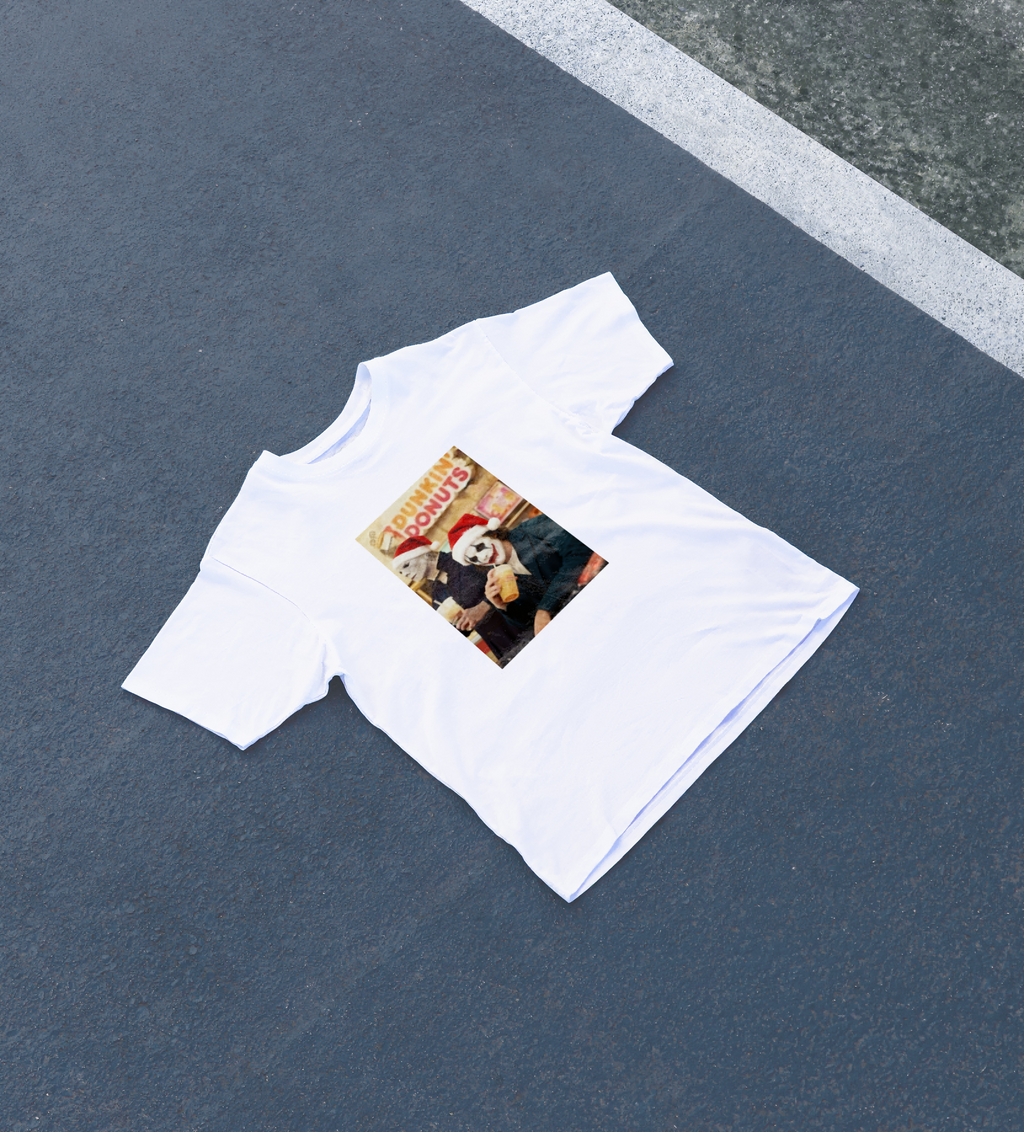 DIYANYONE Original Horror Icons Christmas Cotton T-Shirt product image 3