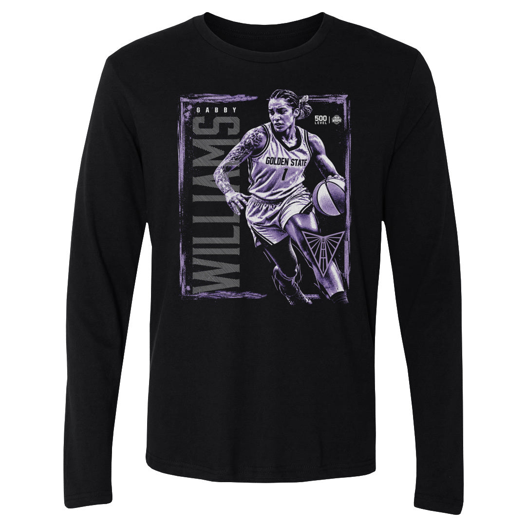Gabby Williams Golden State Valkyries Grunge Poster WHT