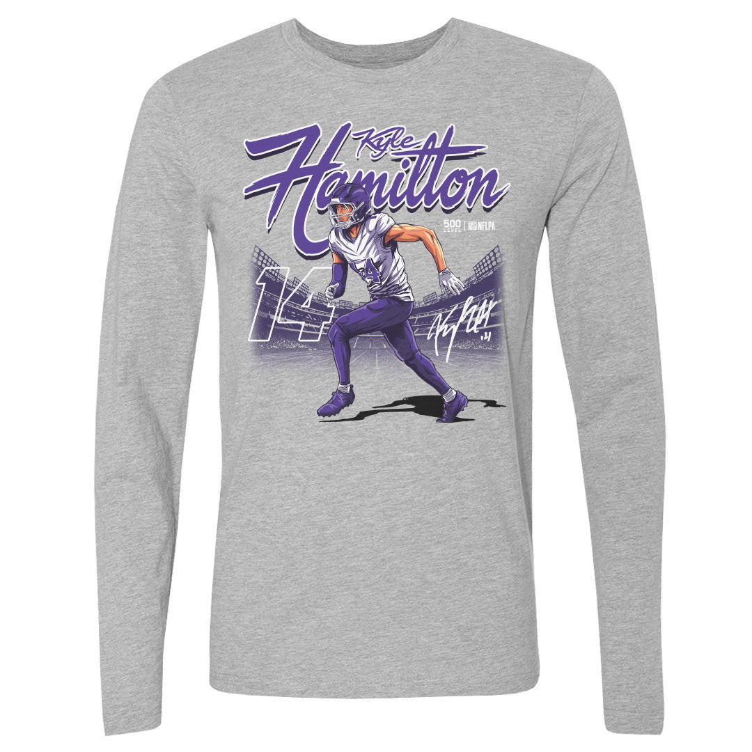 Kyle Hamilton Baltimore Player Name WHT product image 1