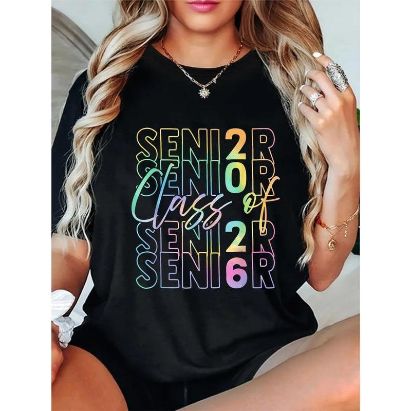 100% Cotton Class of 2026 Senior Graduation 2025 product image 1