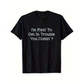 Plus Size 'I Want to Cause Some Trouble, Do You Too?' product image 1