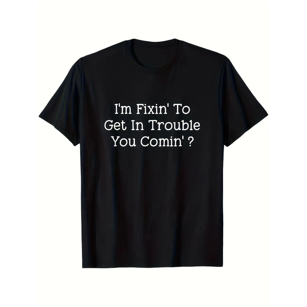 Plus Size 'I Want to Cause Some Trouble, Do You Too?' product image 6