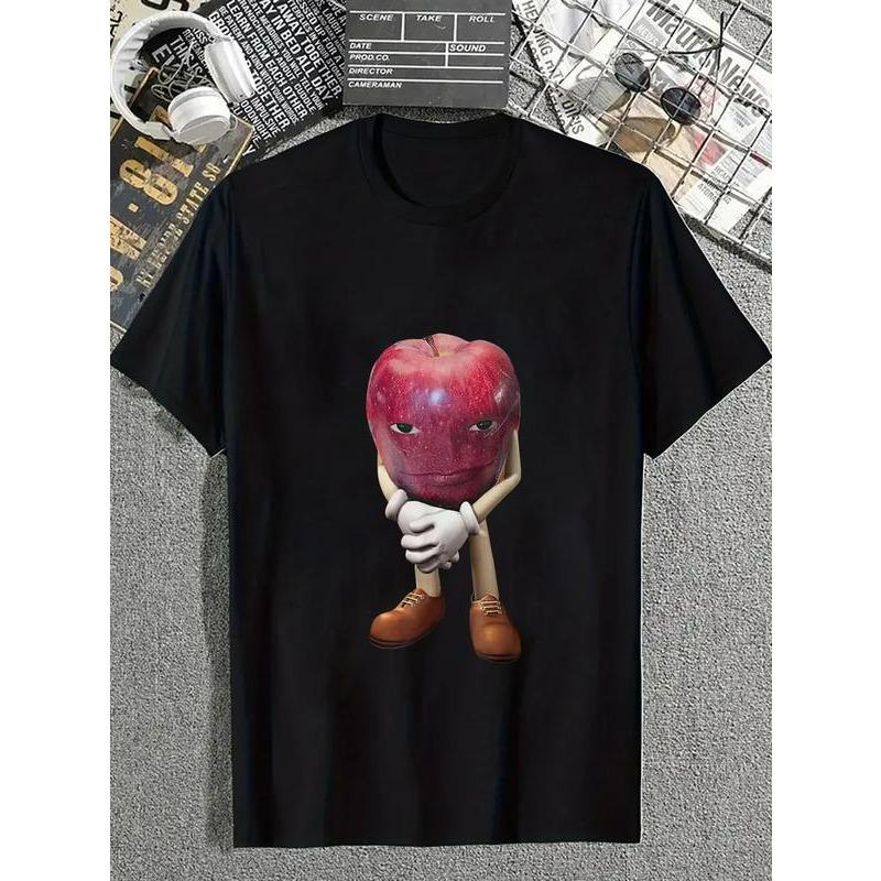 100% Cotton Me Asf Apple Funny With Face Meme Wapple product image 1