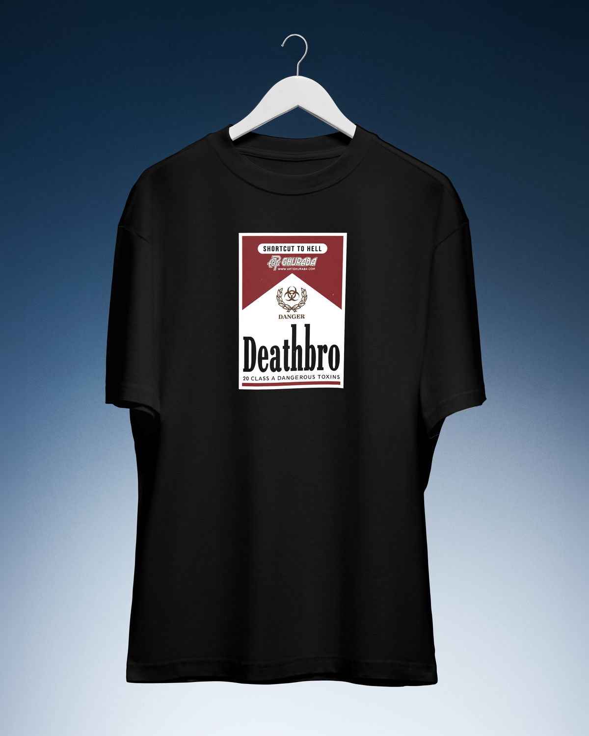 DIYANYONE Original "Deathbro" Cotton T-Shirt - Dark Humor product image 1